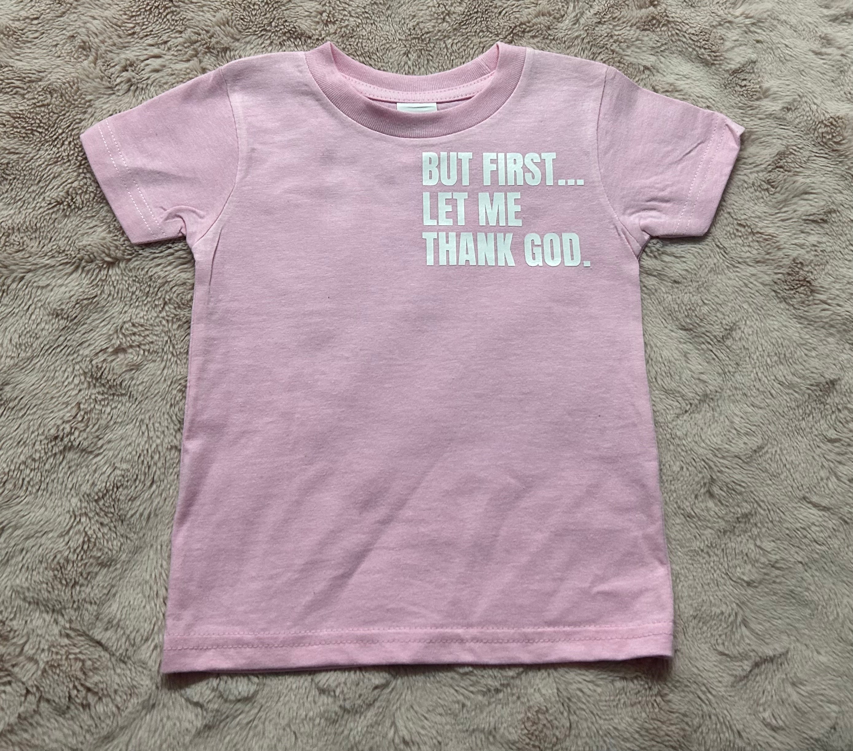 Kids Thank God Tee