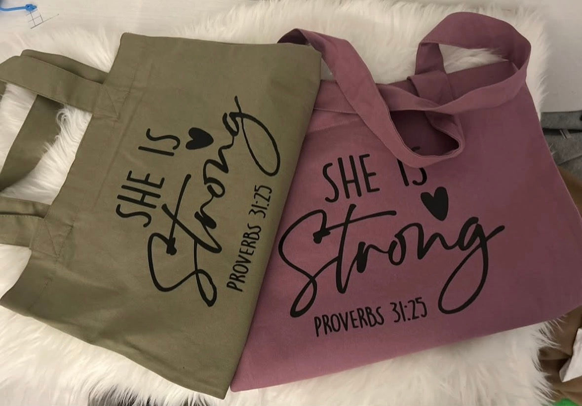 She is Strong Tote