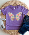 Kids Colorful Butterfly Tee